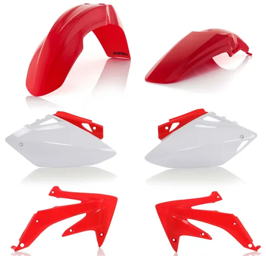 Acerbis Plastic Fender Body Kit Red White