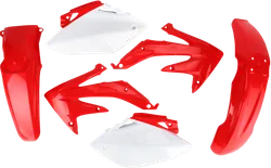 Acerbis Plastic Fender Body Kit Red White