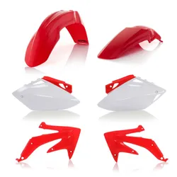 Acerbis Plastic Fender Body Kit Red White