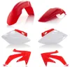 Acerbis Plastic Fender Body Kit Red White