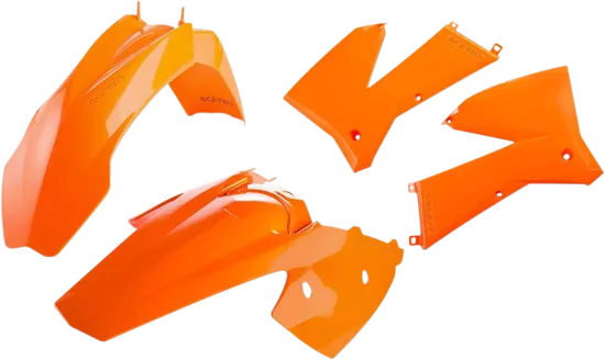 Acerbis Plastic Fender Body Kit Orange