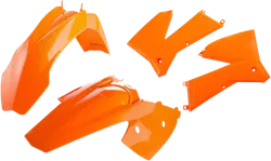 Acerbis Plastic Fender Body Kit Orange