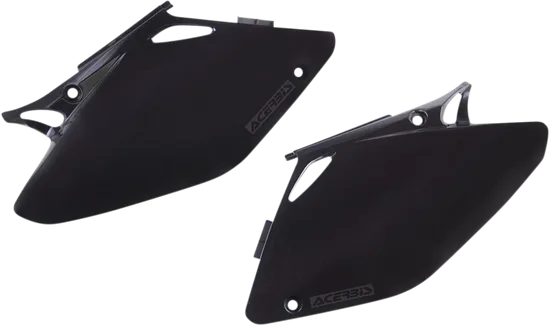Acerbis Side Panel Number Plates Black