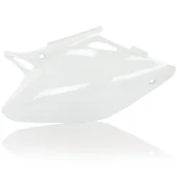 Acerbis Side Panel Number Plates White