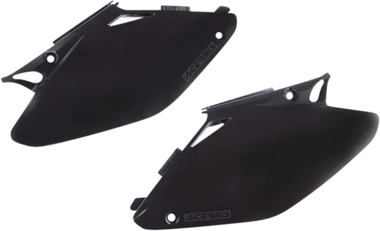 Acerbis Side Panel Number Plates Black
