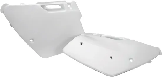 Acerbis Side Panel Number Plates White