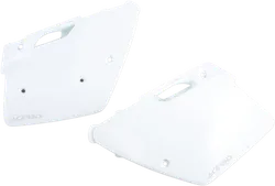 Acerbis Side Panel Number Plates White