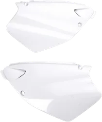 Acerbis Side Panel Number Plates White