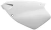 Acerbis Side Panel Number Plates White
