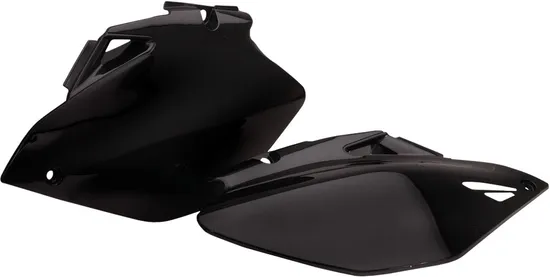 Acerbis Side Panel Number Plates Black