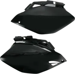 Acerbis Side Panel Number Plates Black