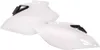 Acerbis Side Panel Number Plates White