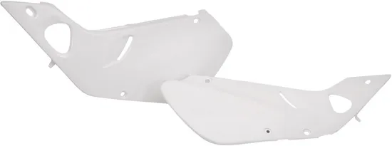 Acerbis Side Panel Number Plates White
