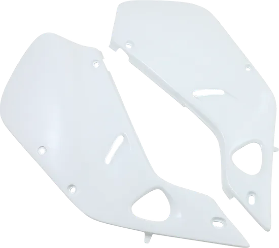 Acerbis Side Panel Number Plates White