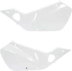Acerbis Side Panel Number Plates White