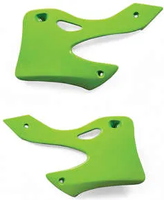Acerbis Left Right Radiator Shrouds Green