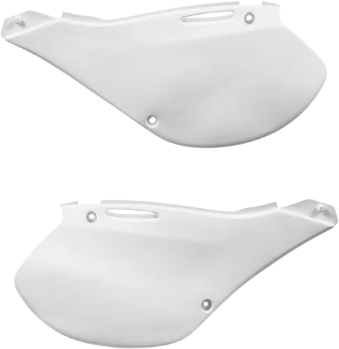 Acerbis Side Panel Number Plates White