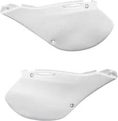 Acerbis Side Panel Number Plates White