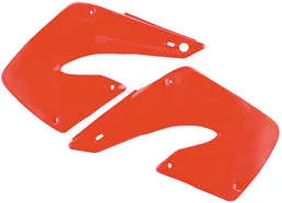 Acerbis Left Right Radiator Shrouds Red