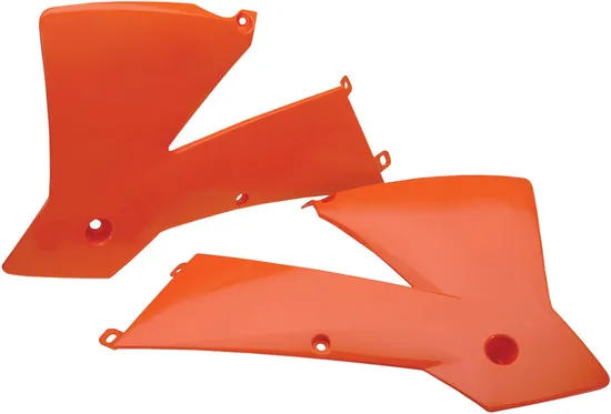 Acerbis Left Right Radiator Shrouds Orange