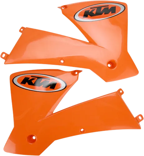 Acerbis Left Right Radiator Shrouds Orange