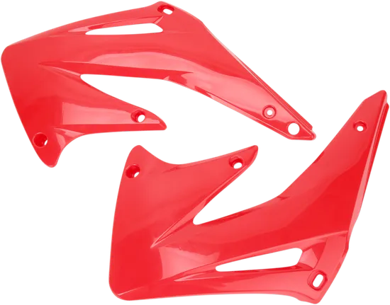 Acerbis Left Right Radiator Shrouds Red