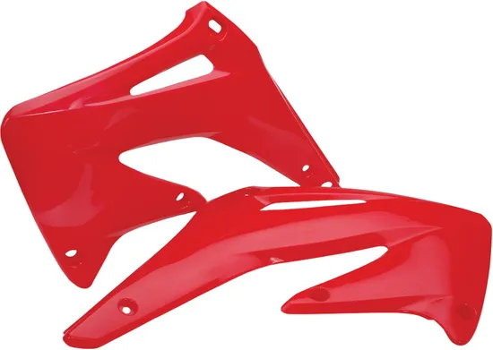 Acerbis Left Right Radiator Shrouds Red