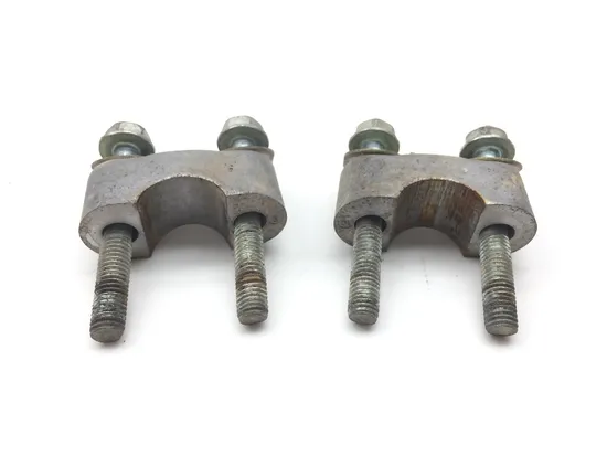 Handlebar Handle Bar Mount Clamps 7/8 97 Kawasaki Prairie 400 KVF400A 4x4 2209