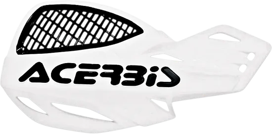 Acerbis White Vented Uniko Handguard Pair