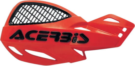 Acerbis Red Vented Uniko Handguard Pair