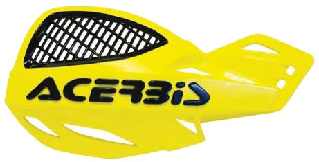 Acerbis Yellow Vented Uniko Handguard Pair 2