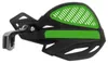 Acerbis Black Green Vented Uniko Handguard Pair