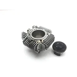 Engine Cylinder Jug W Piston Front 2006 Ducati Multistrada 620 Dark 2186A