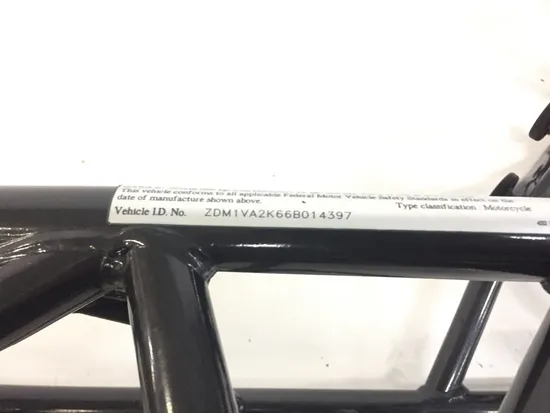 Main Frame Chassis 2006 Ducati Multistrada 620 Dark 2186A