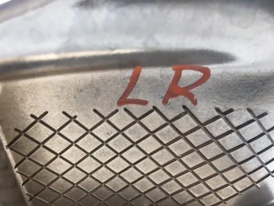 Left Rear Back Passenger Peg Bracket Side 2000 BMW K1200LT Standard 2238