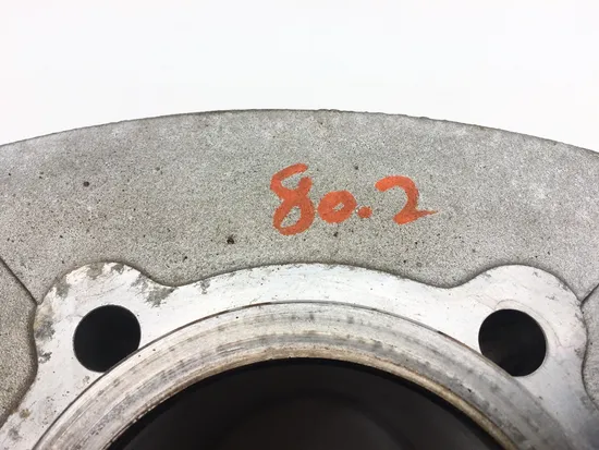 Engine Cylinder Jug W Piston Rear 2006 Ducati Multistrada 620 Dark 2186A