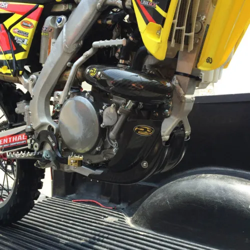 P3 Carbon Fiber Exhaust Header Heat Shield