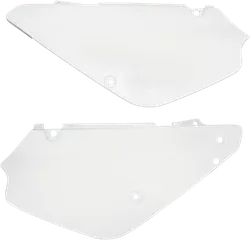 Acerbis Side Panel Number Plates White