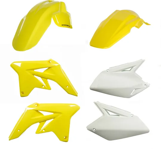 Acerbis Plastic Fender Body Kit Yellow White