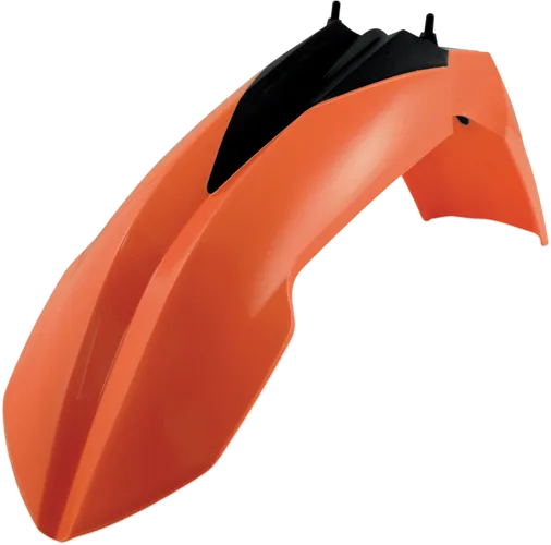 Acerbis Front Fender Black Orange
