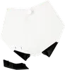 Acerbis White Front Number Plate