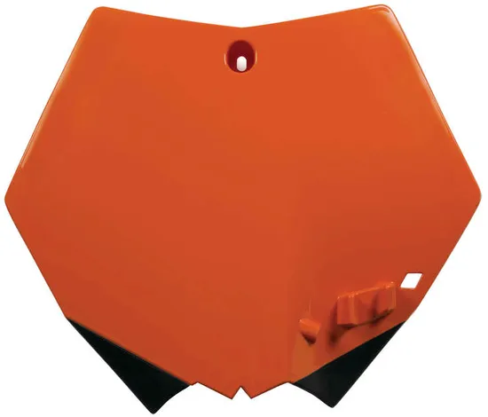 Acerbis Orange Front Number Plate