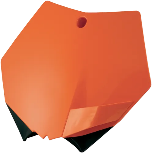 Acerbis Orange Front Number Plate