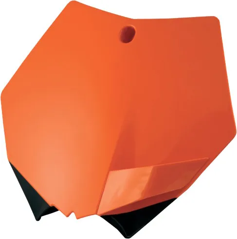 Acerbis Orange Front Number Plate