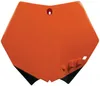 Acerbis Orange Front Number Plate