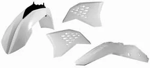 Acerbis Plastic Fender Body Kit White Black