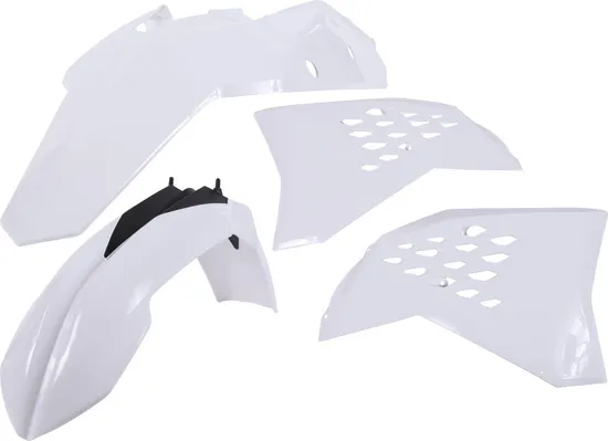 Acerbis Plastic Fender Body Kit White Black