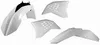 Acerbis Plastic Fender Body Kit White Black