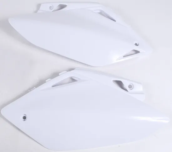 Acerbis Side Panel Number Plates White
