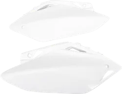 Acerbis Side Panel Number Plates White